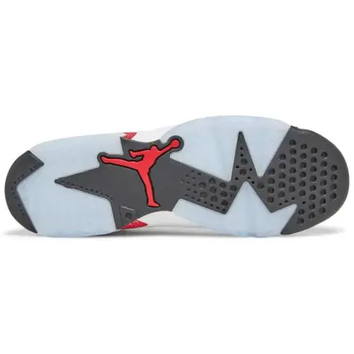 Nike shoes - Nike Air Jordan 6 - Air - White/University Red/Black 3