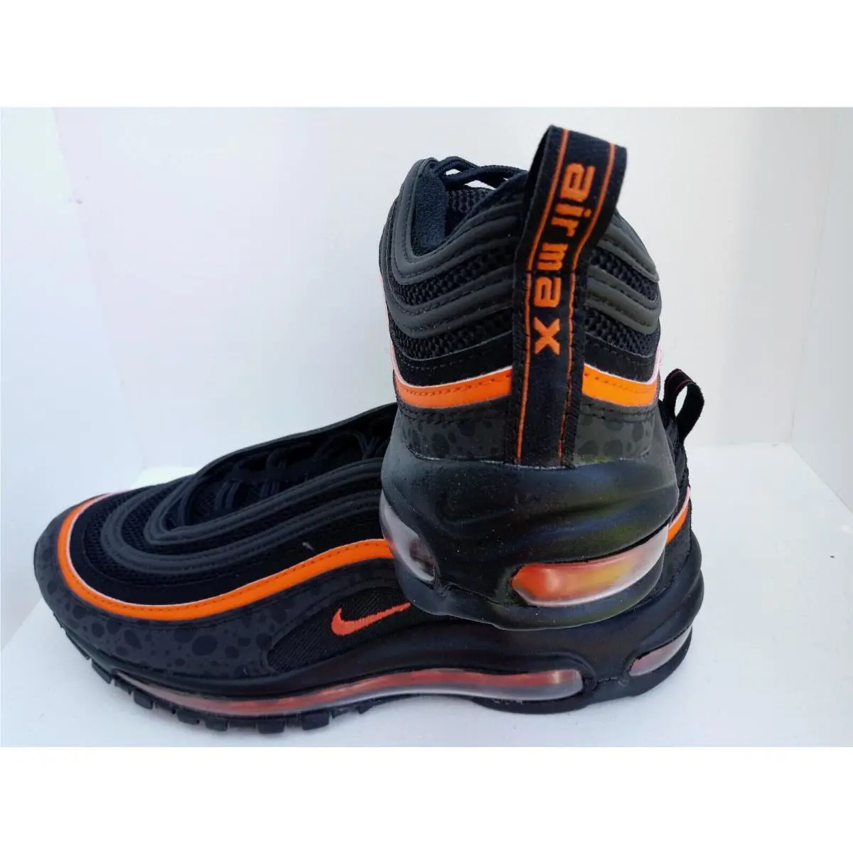 Nike shoes - NIKE AIR MAX 97 GS - DX3088-001 - BLACK/SAFETY ORANGE 11