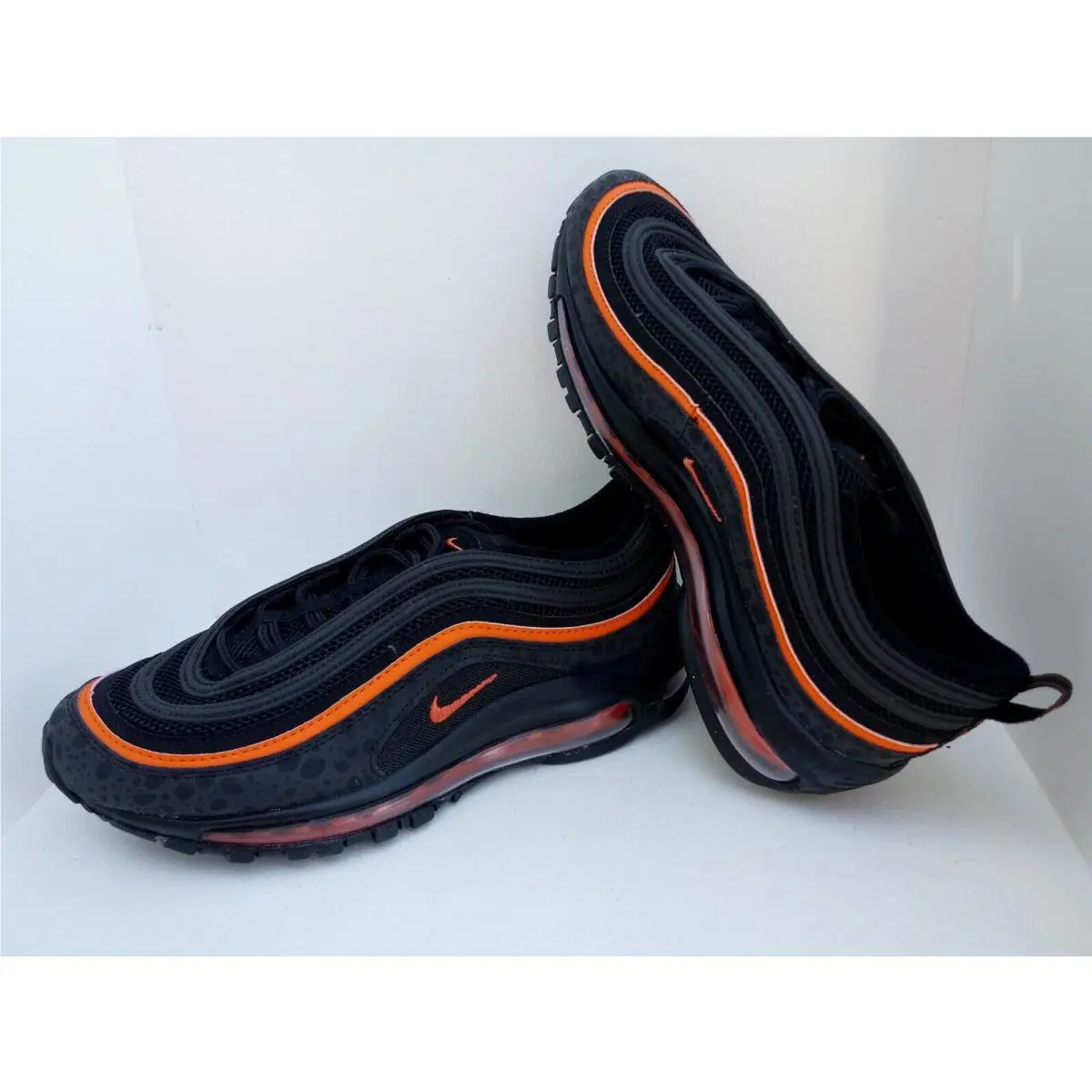 Nike shoes - NIKE AIR MAX 97 GS - DX3088-001 - BLACK/SAFETY ORANGE 20