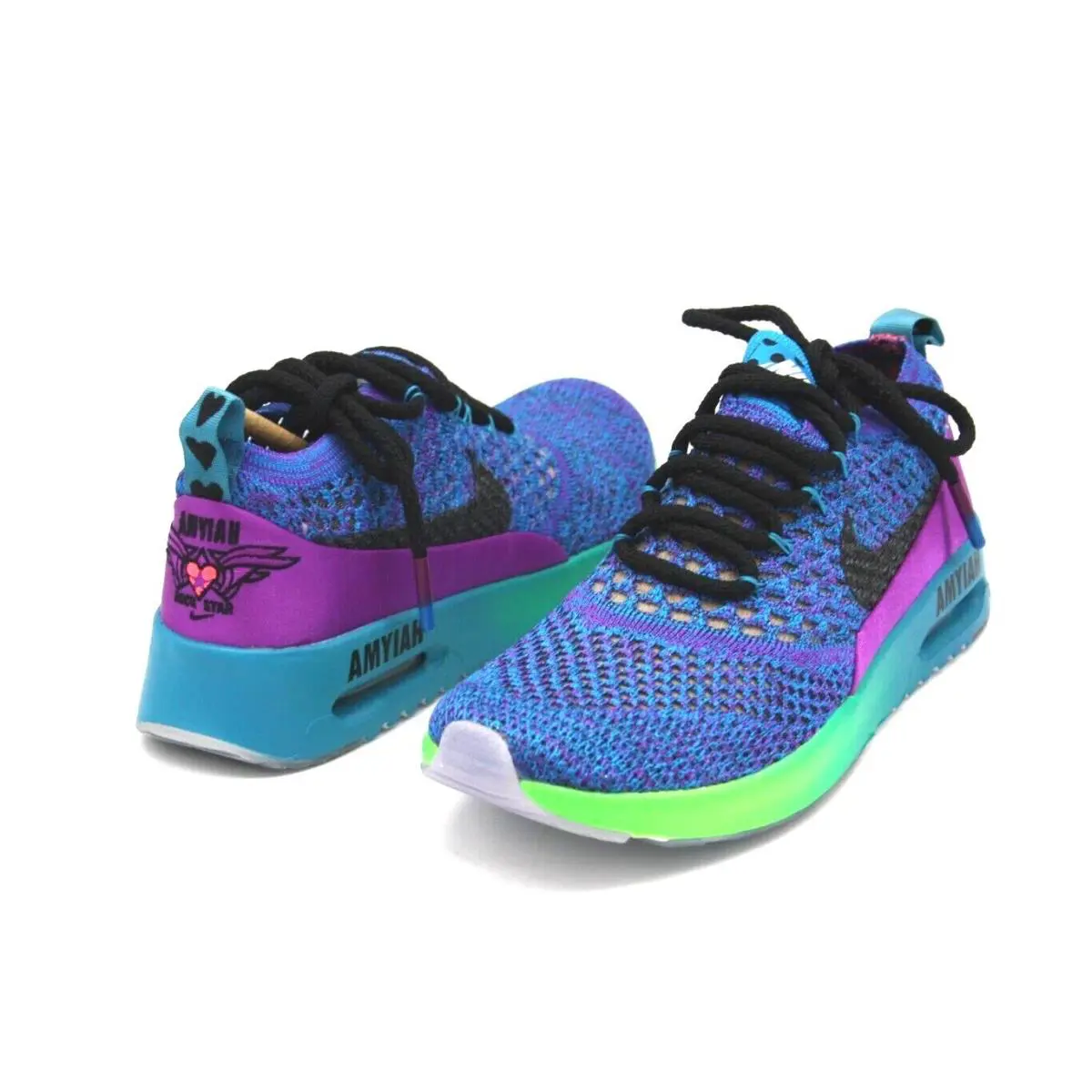Nike shoes - Nike Air Max Thea - Air Max Thea - AJ4172-500 - PURPLE/BLACK-BLUE ORBIT 3