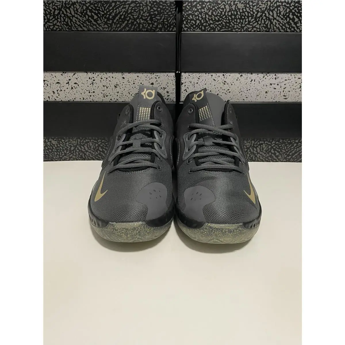 Nike shoes - Nike KD Trey 5 VII - AT1200-003 - Dark Grey/Metallic Gold-Black 0