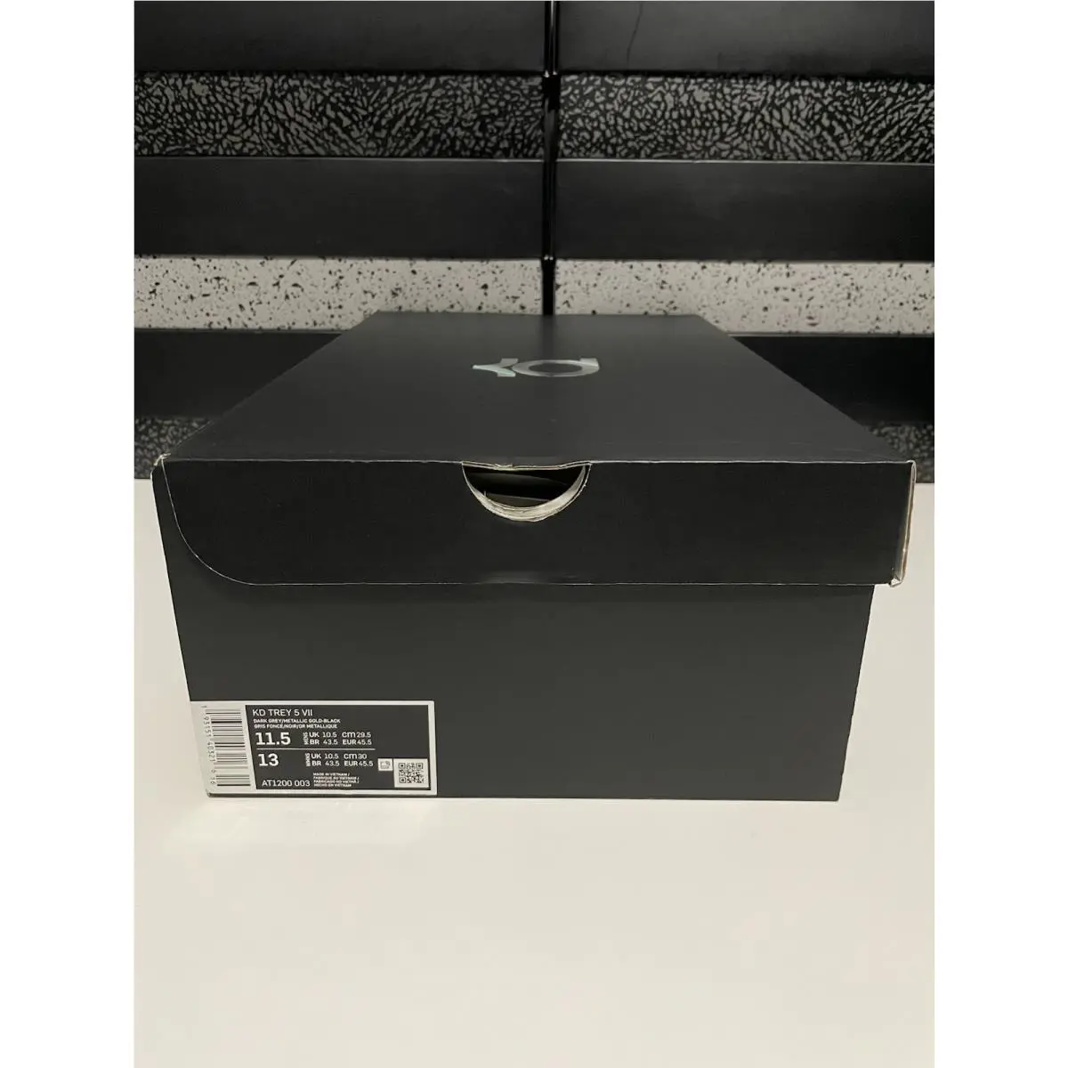 Nike shoes - Nike KD Trey 5 VII - AT1200-003 - Dark Grey/Metallic Gold-Black 5
