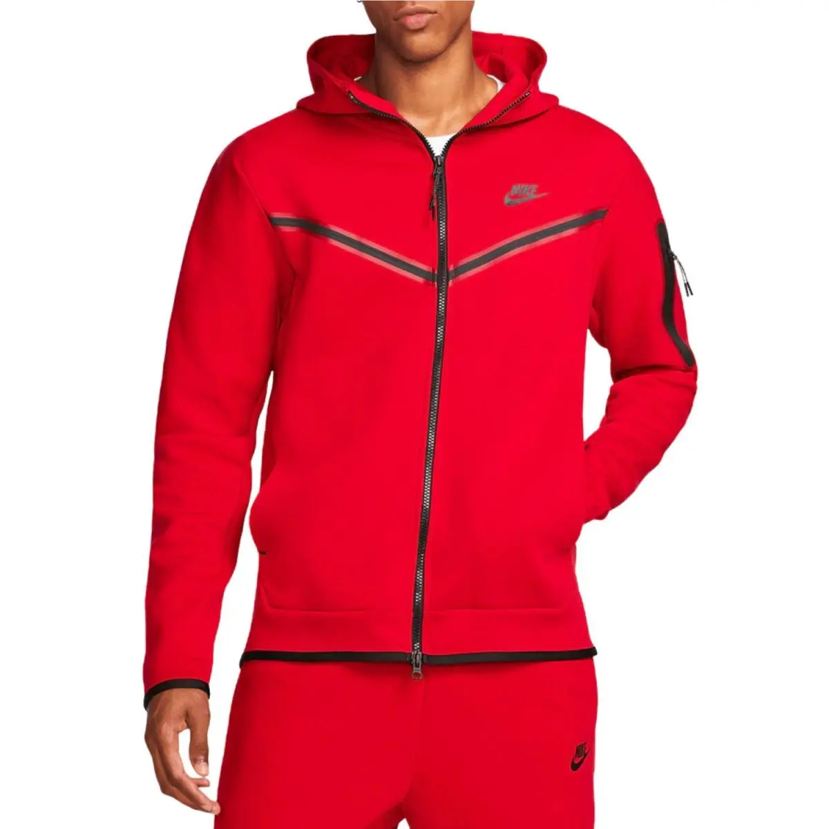 Nike clothing - Light University Red Heather/Black 1