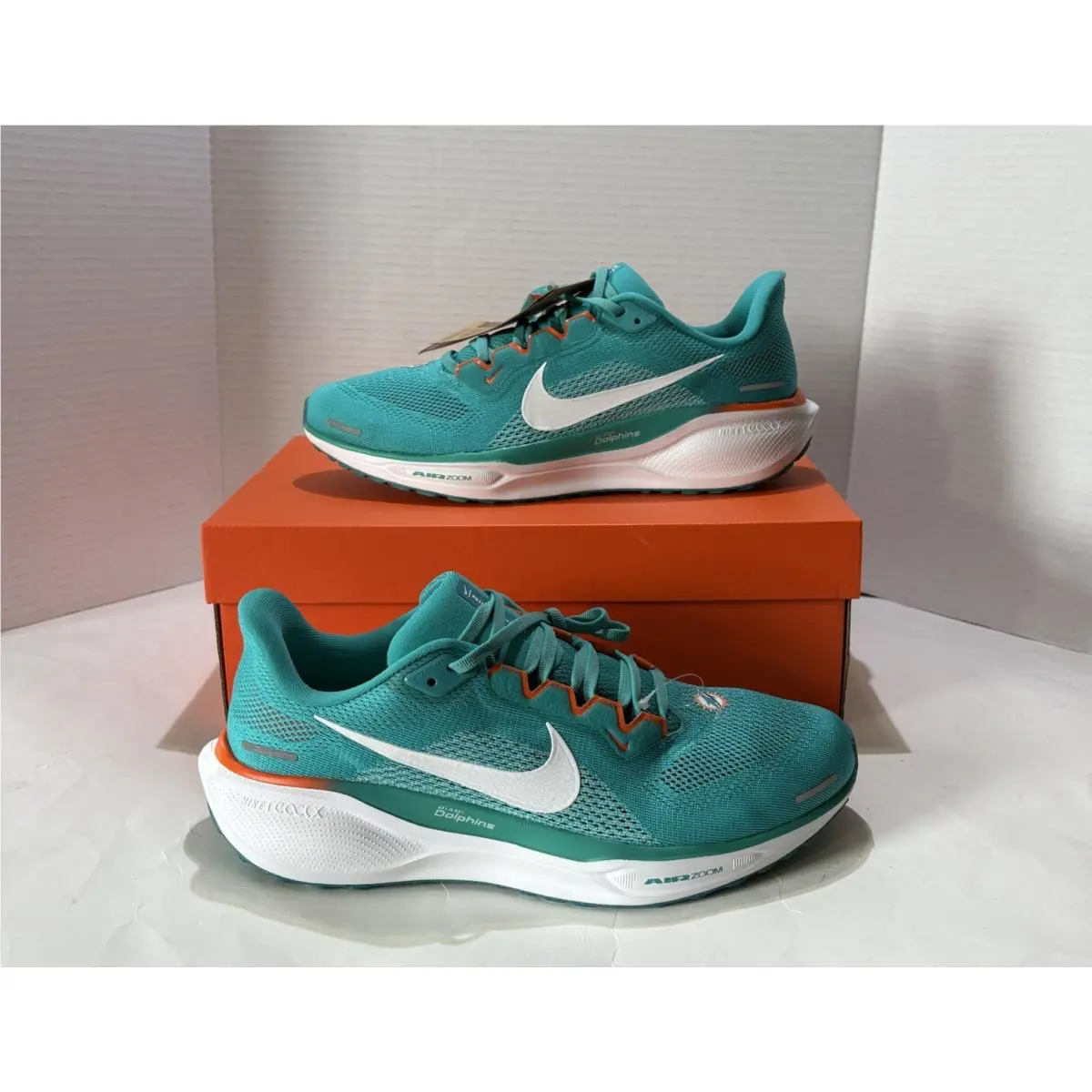 Nike shoes - Nike Air Zoom Pegasus 41 - FZ5082-300 - Turbo Green/White/White/Brilliant Orange/Black 16