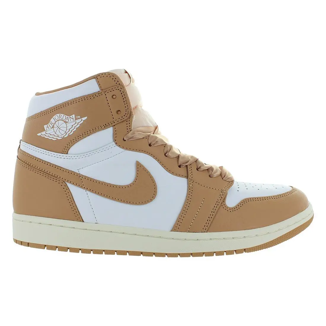 Nike Air Jordan 1 Retro High OG Womens Shoes - Praline/White/Sail, Main: Brown