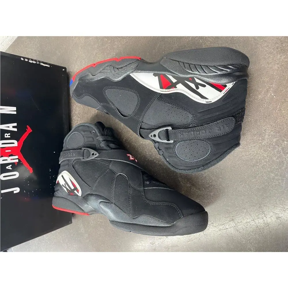 Nike shoes  - Black/ True Red- White 4