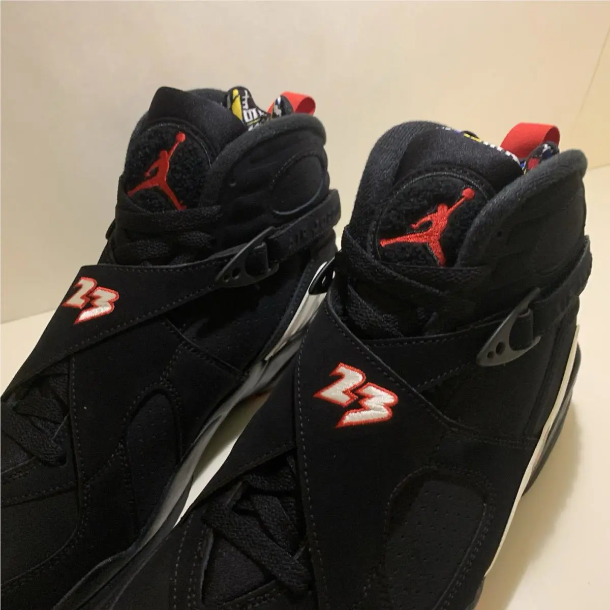 Nike shoes - Air Jordan 8 - Air - 305381-062 - Black, Manufacturer: Black/True Red 5