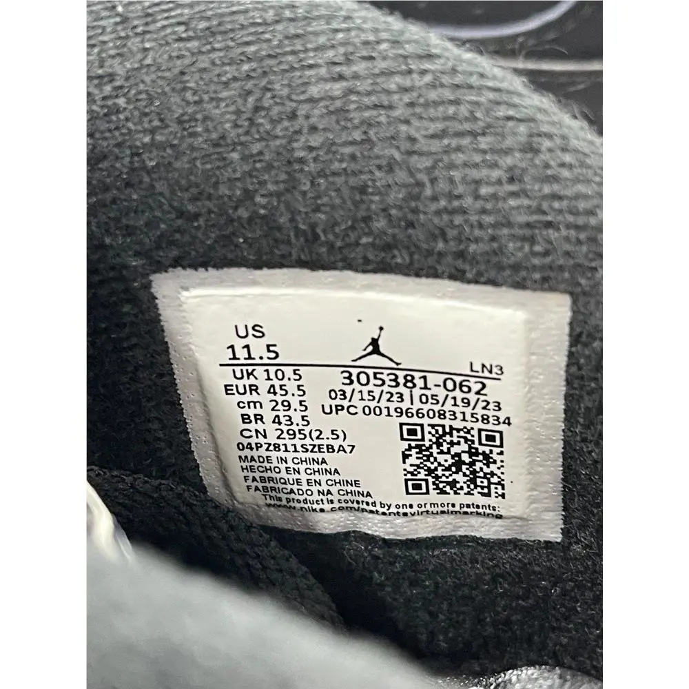 Nike shoes  - Black/ True Red- White 8