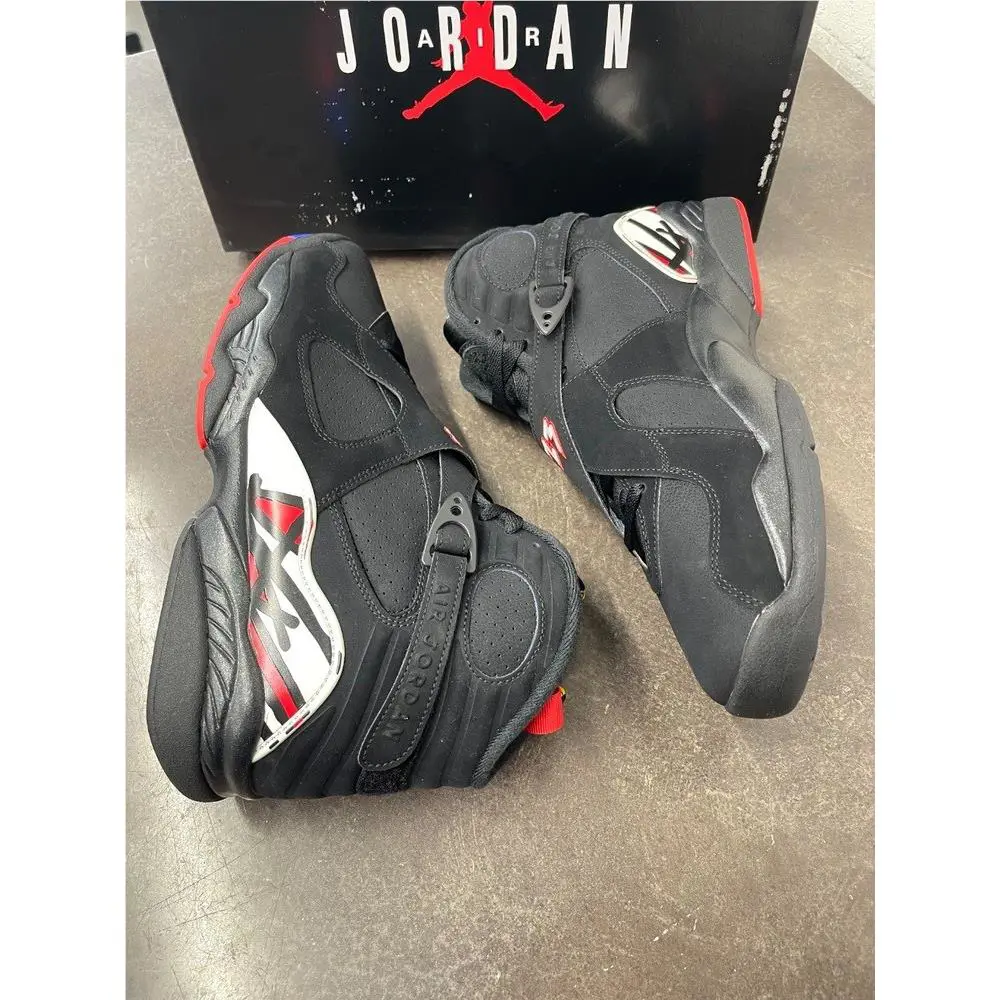 Nike shoes  - Black/ True Red- White 2