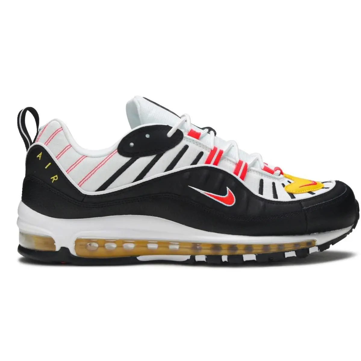 Nike shoes - Air Max 98 - Air Max - Black/White/Chrome Yellow/Bright Crimson 1