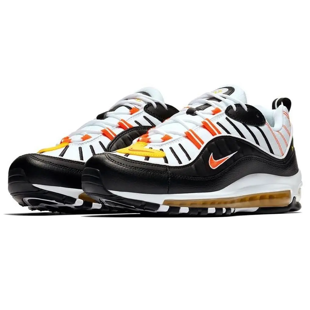 Nike shoes - Air Max 98 - Air Max - Black/White/Chrome Yellow/Bright Crimson 2