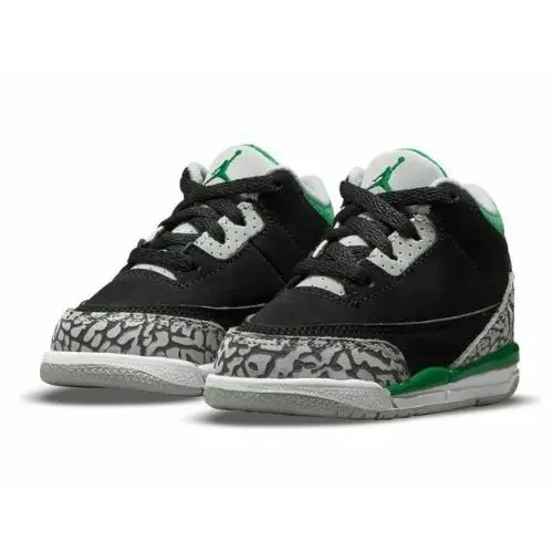 Nike shoes - Jordan Retro 4 - Retro - Black/Silver/White/Pine Green 2