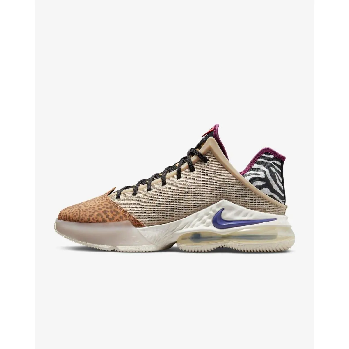 Nike Lebron 19 Low `safari` Mens DM1058-200 Choose Your Size