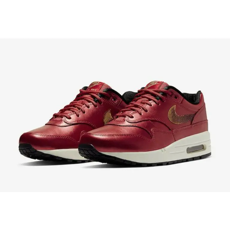 Nike shoes - air max 1 - air max - CT1149 600 - Red/Sail/Gold/Black 0