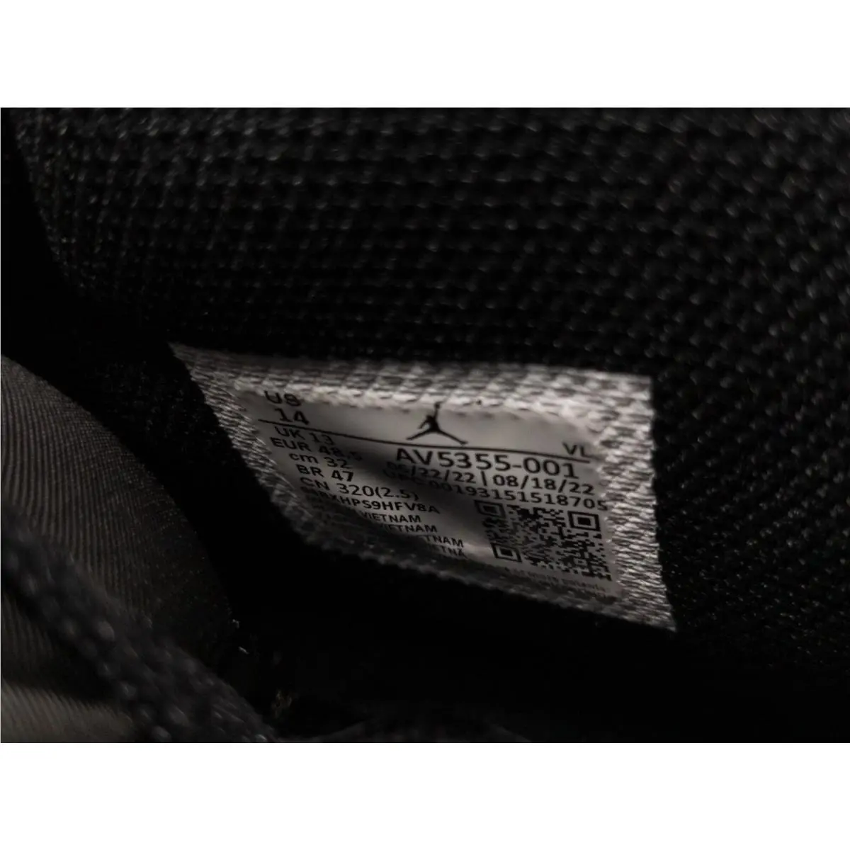 Nike shoes - Nike Air Jordan 1 - Air - AV5355-001 - Black 7