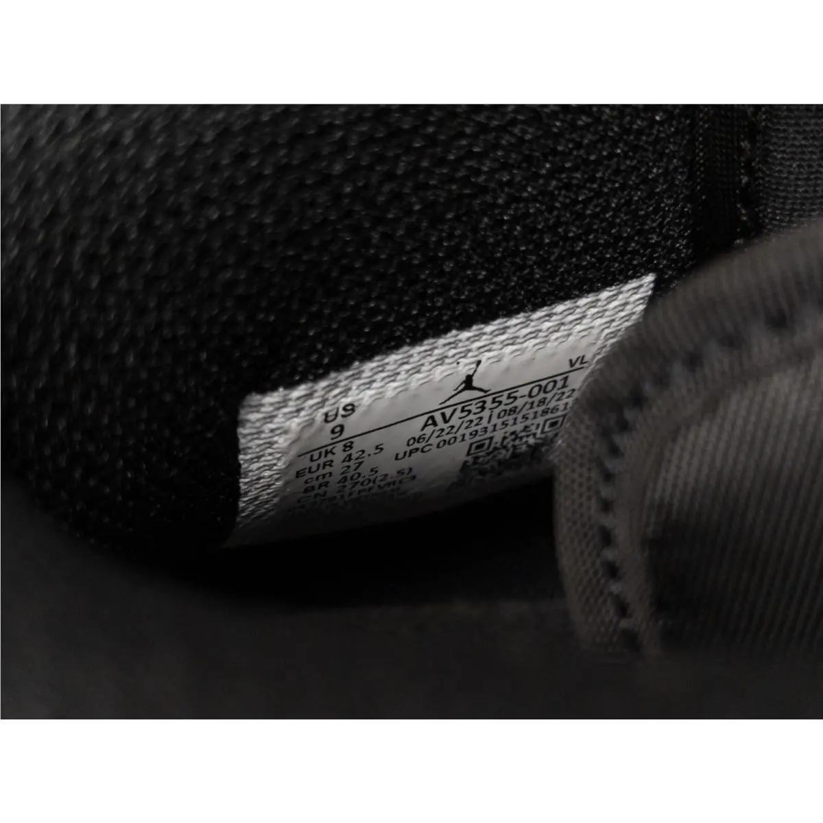 Nike shoes - Nike Air Jordan 1 - Air - AV5355-001 - Black 4