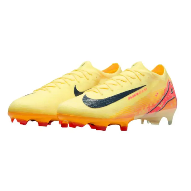 Nike Zoom Mercurial Vapor16 Elite FG Soccer Kylian Mbappé Pack Orange FQ8683-800 - Light Laser Orange/Armory Navy