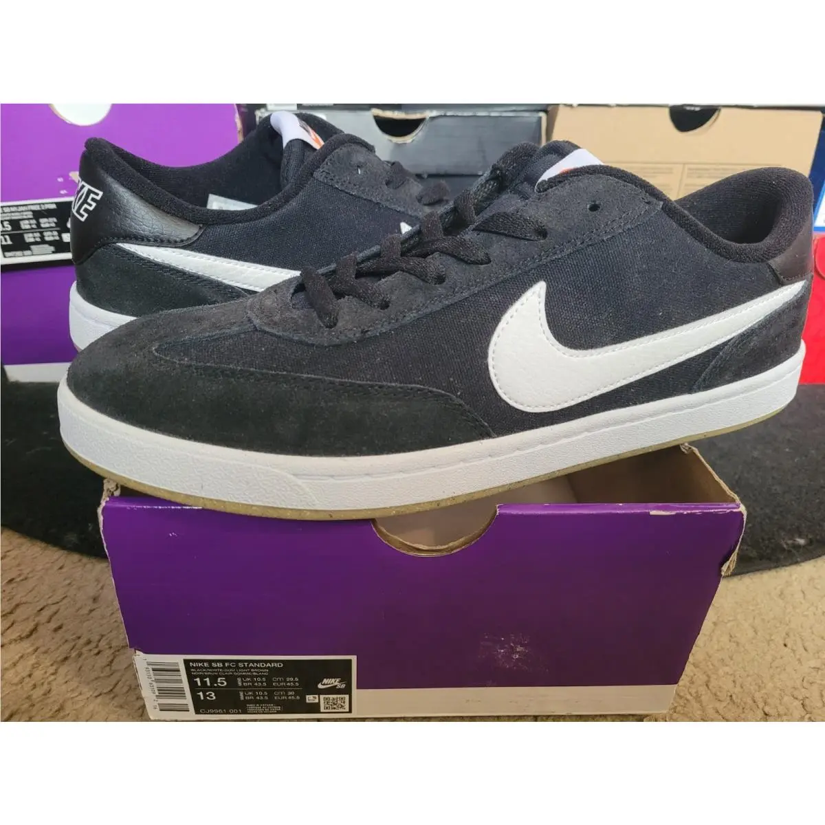 Nike shoes - Nike FC Standard SB - Standard - CJ9961 001 - Black 6