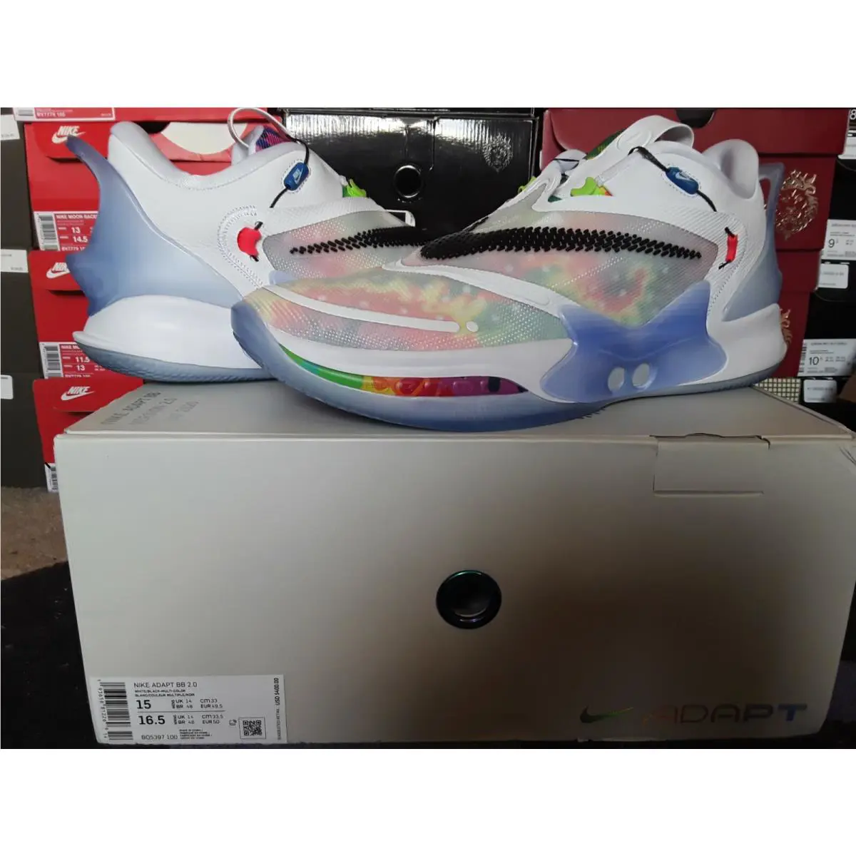 Nike shoes - Nike Air Zoom BB - Air Zoom - BQ5397 100 - Multicolor 0