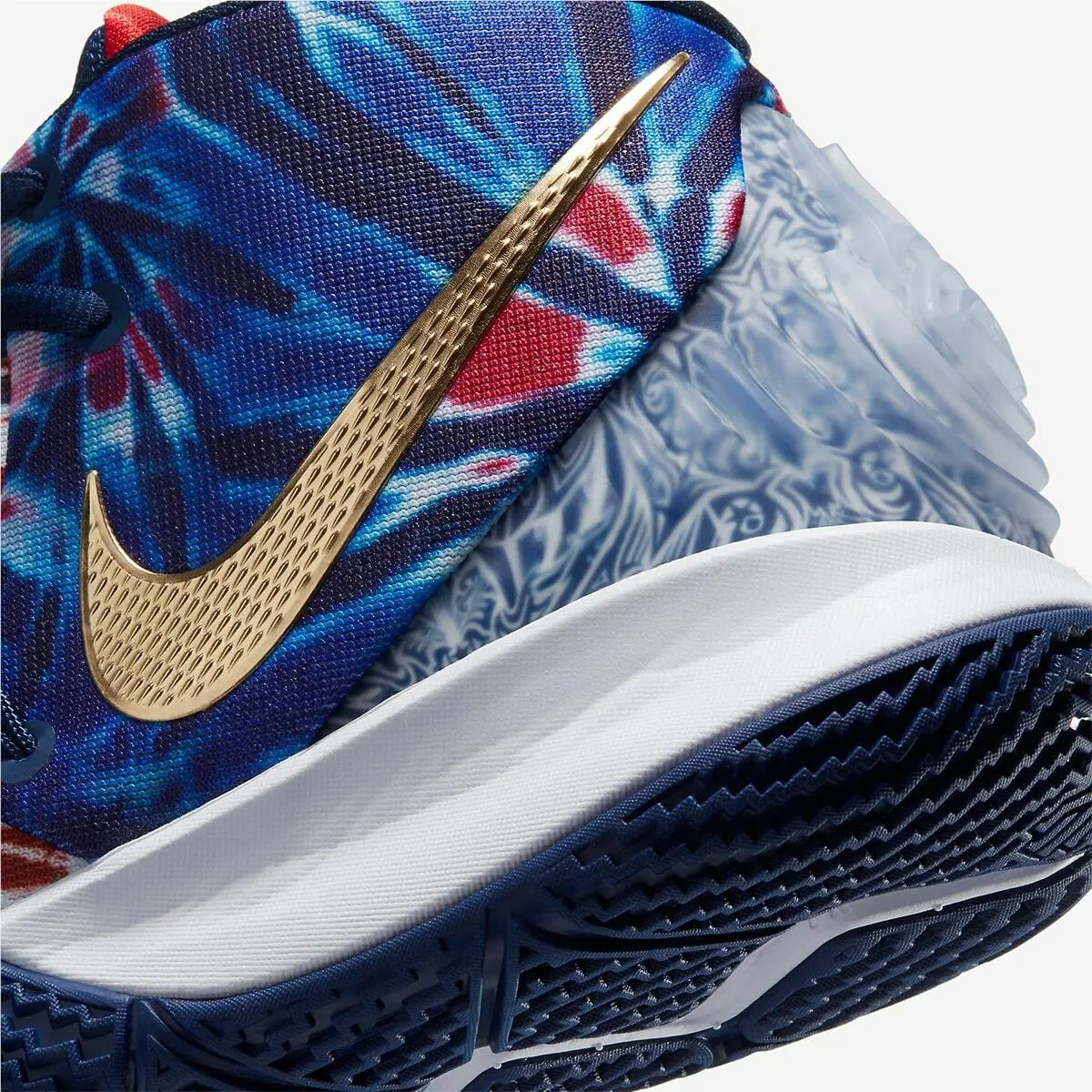 Nike shoes - Blue Void, White, Metallic Gold 1