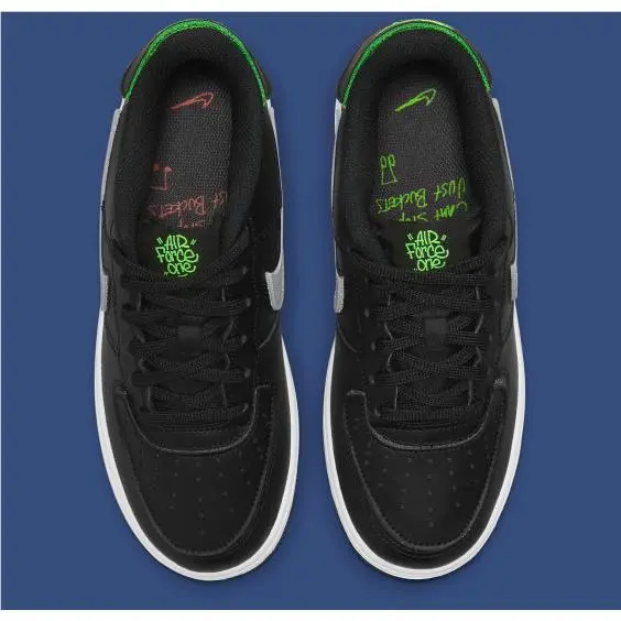 Nike shoes - Nike Air Force 1 - Air Force - Black 1