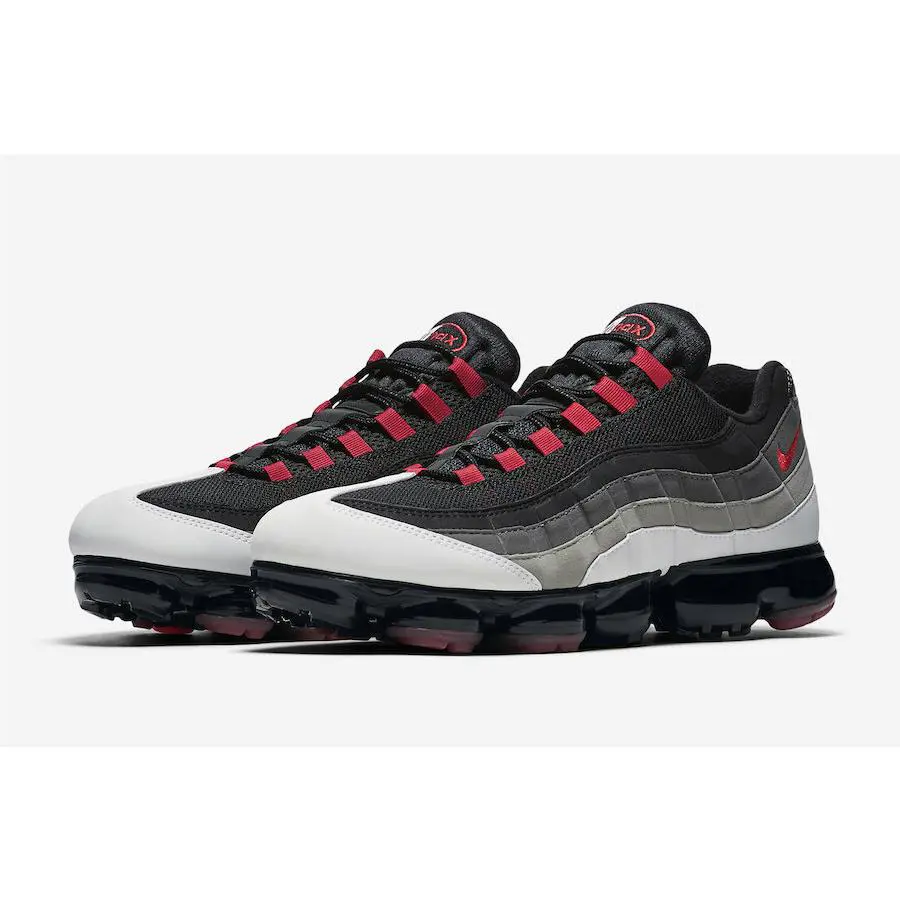 Nike shoes - White, Hot Red, Dark Pewter, Granite 6