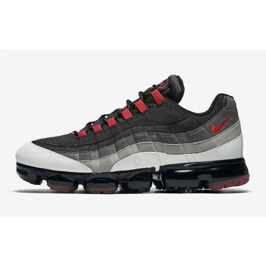 Nike shoes - White, Hot Red, Dark Pewter, Granite 7