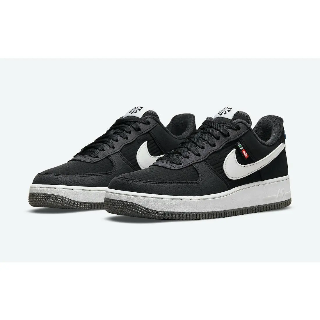Nike shoes - Nike Air Force 1 `07 - DC8871 001 - Black/White/Sail 3