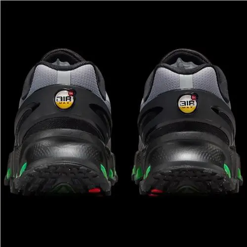 Nike shoes - Air Max Dn8 - Air Max - black/light smoke grey/black/volt 5