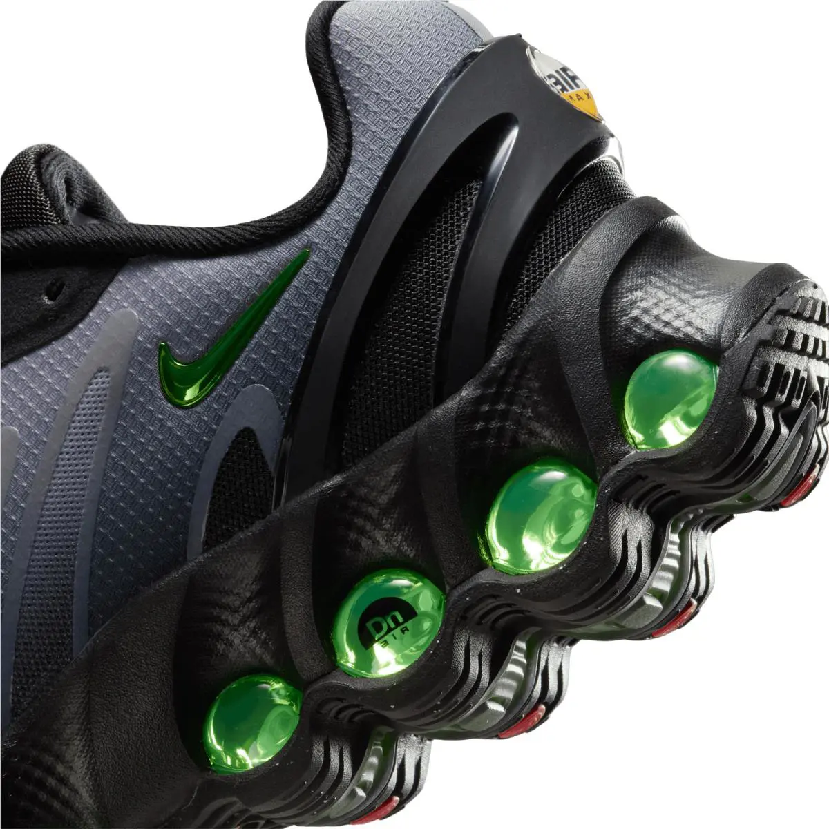 Nike shoes - Air Max Dn8 - Air Max - black/light smoke grey/black/volt