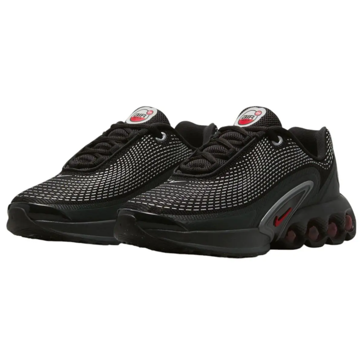 Nike shoes - Air Max Dn - Air Max - Black/Red/Silver 4