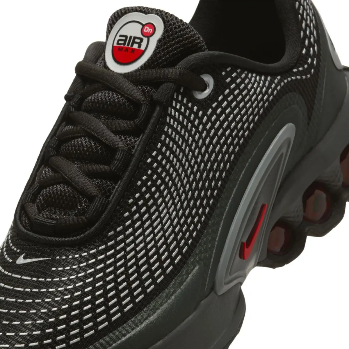 Nike shoes - Air Max Dn - Air Max - Black/Red/Silver 7