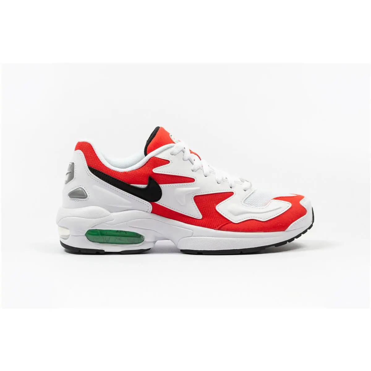Nike shoes - Air Max 2 Light - Air Max Light - White/Black/Habanero Red/Cool Grey 3