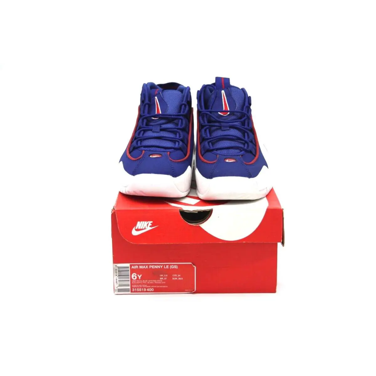 Nike shoes - Nike Air Max Penny - Air Max Penny - DEEP ROYAL BLUE/GYM RED-WHITE 5