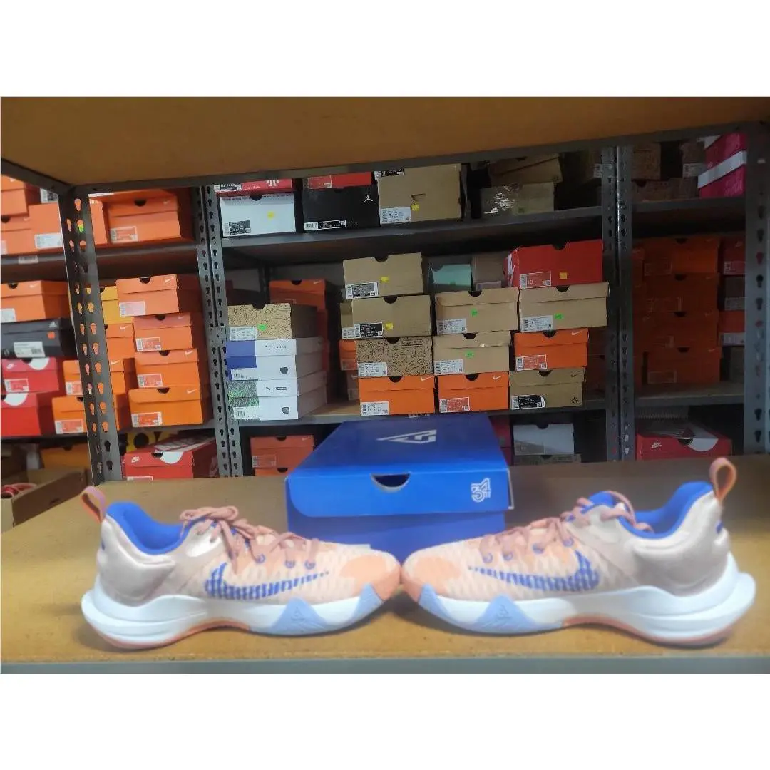 Nike shoes - Nike Giannis Immortality - Giannis Immortality - CZ4099 800 - Artic Orange Medium Blue 1