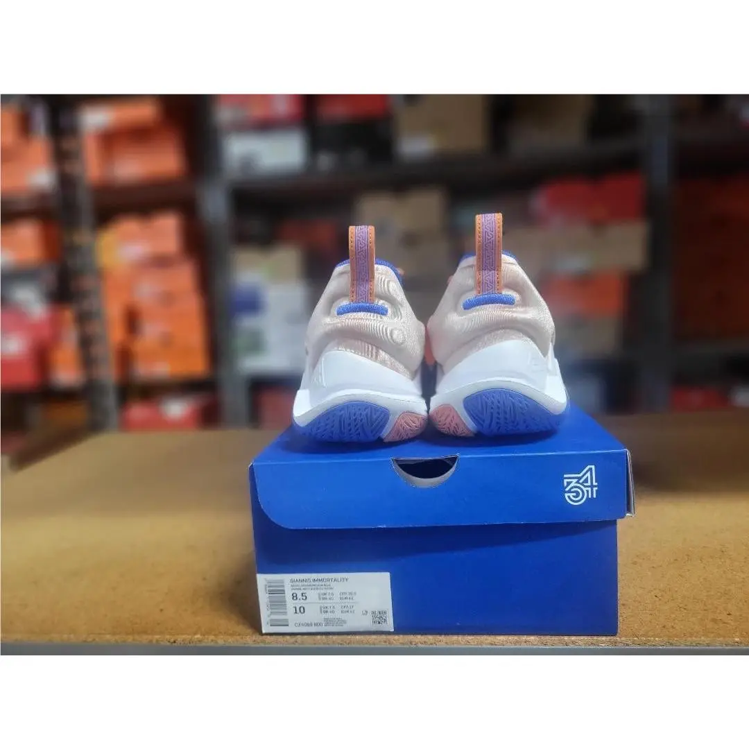 Nike shoes - Nike Giannis Immortality - Giannis Immortality - CZ4099 800 - Artic Orange Medium Blue