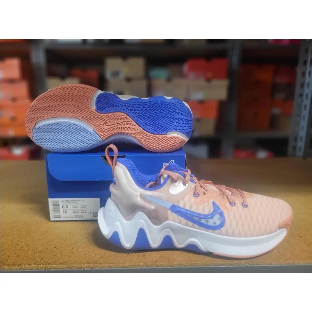 Nike shoes - Nike Giannis Immortality - Giannis Immortality - CZ4099 800 - Artic Orange Medium Blue