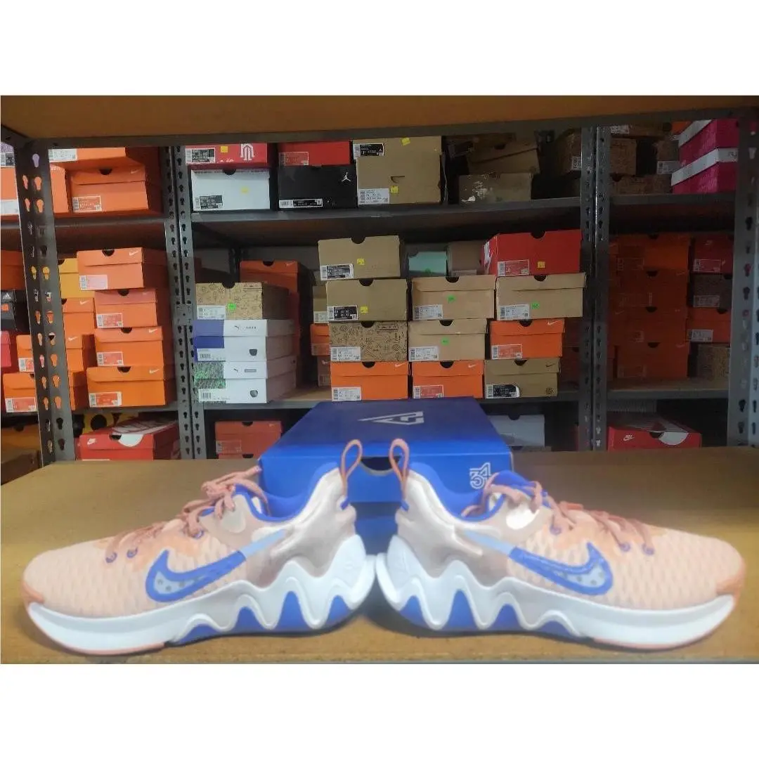 Nike shoes - Nike Giannis Immortality - Giannis Immortality - CZ4099 800 - Artic Orange Medium Blue