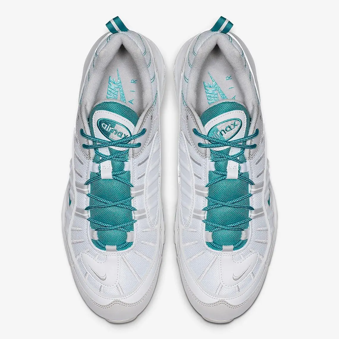 Nike shoes - Nike Air Max 98 - Air Max - 640744 109 - WHITE/TEAL NEBULA-VAST GREY 5