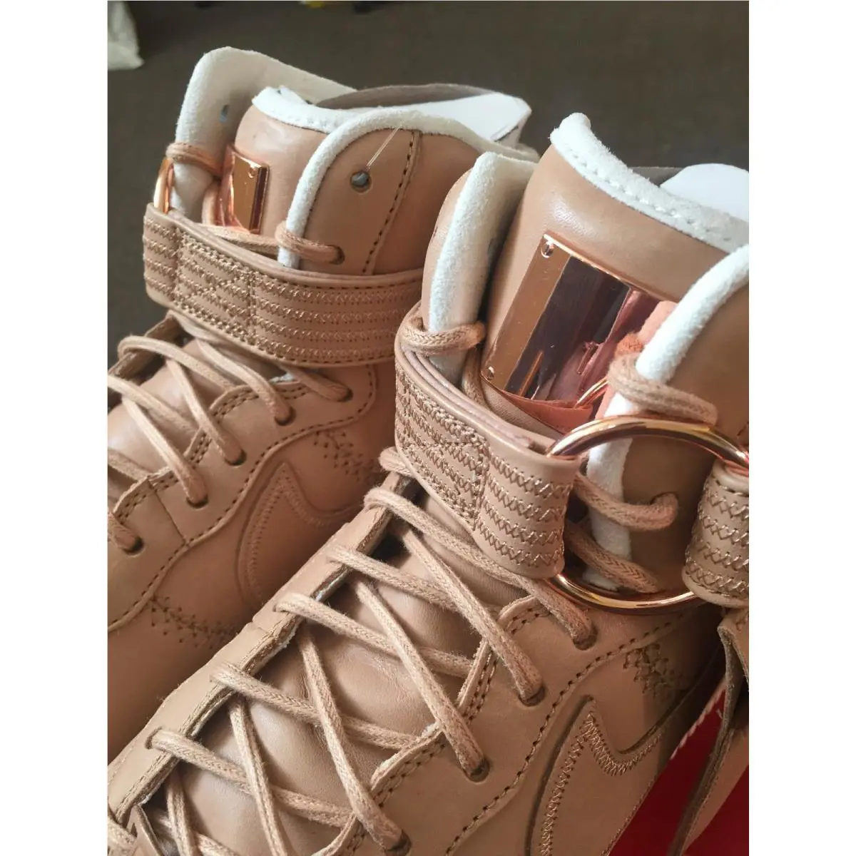 Nike shoes - Nike Air Force 1 High - 919473-200 - Beige 1