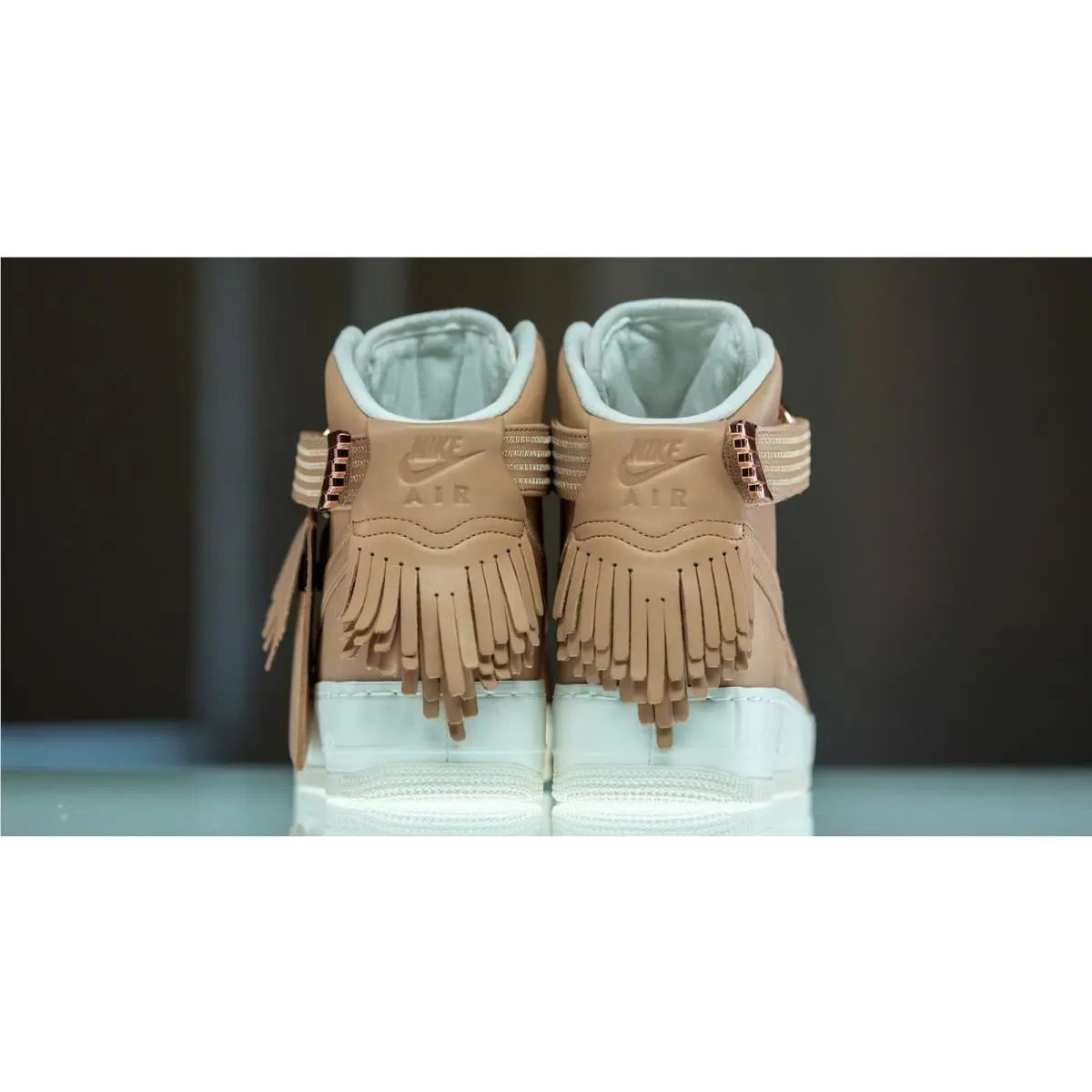 Nike shoes - Nike Air Force 1 High - 919473-200 - Beige 5