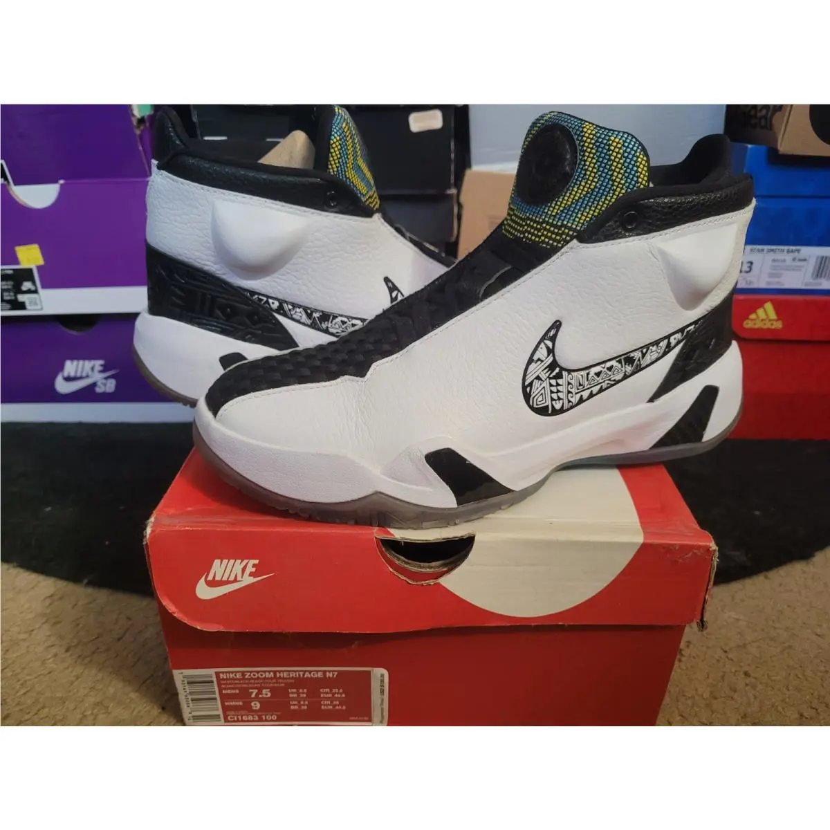 Nike shoes - Nike Zoom Heritage - Zoom Heritage - CI1683 100 - White 5