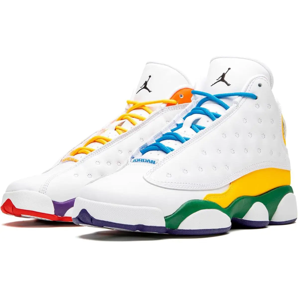 Nike shoes - Retro 13 - Retro - CV0785 158 - White/Black/Court Purple/Total Orange 2
