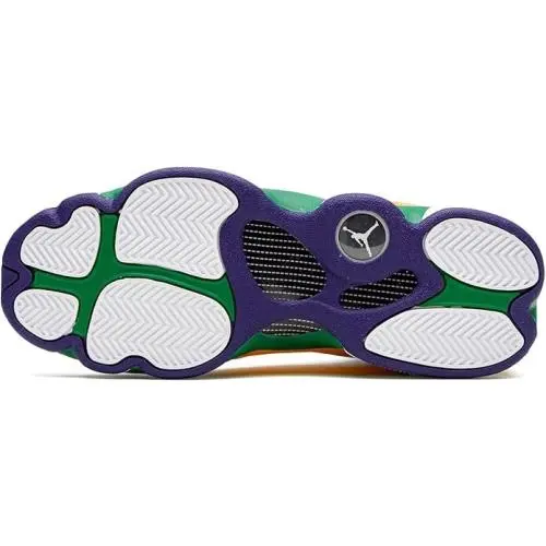 Nike shoes - Retro 13 - Retro - CV0785 158 - White/Black/Court Purple/Total Orange 12