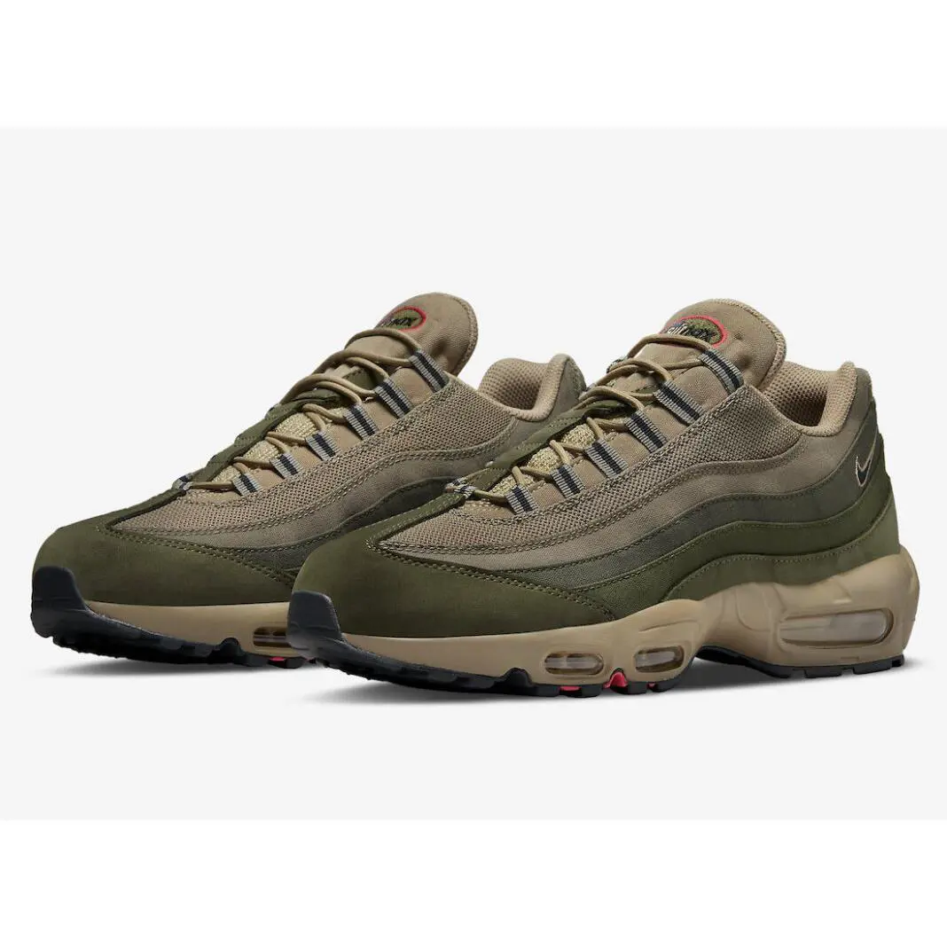 Nike shoes - Nike Air Max 95 - Air Max - DQ8570 200 - Medium Olive/Black/Rough Green 2