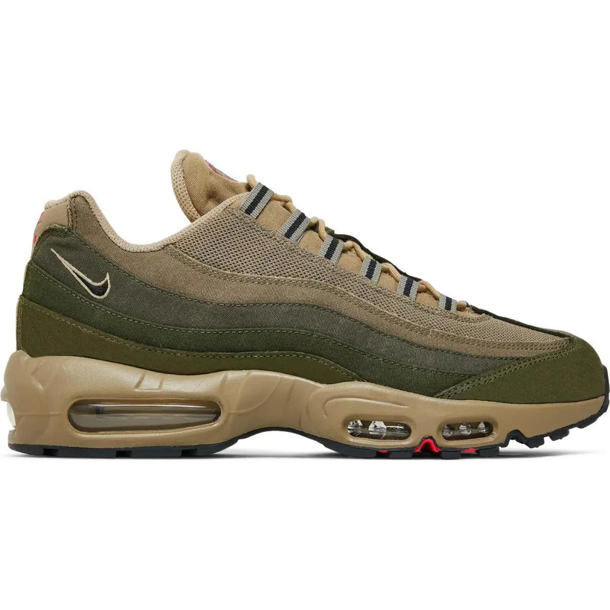 Nike shoes - Nike Air Max 95 - Air Max - DQ8570 200 - Medium Olive/Black/Rough Green 1