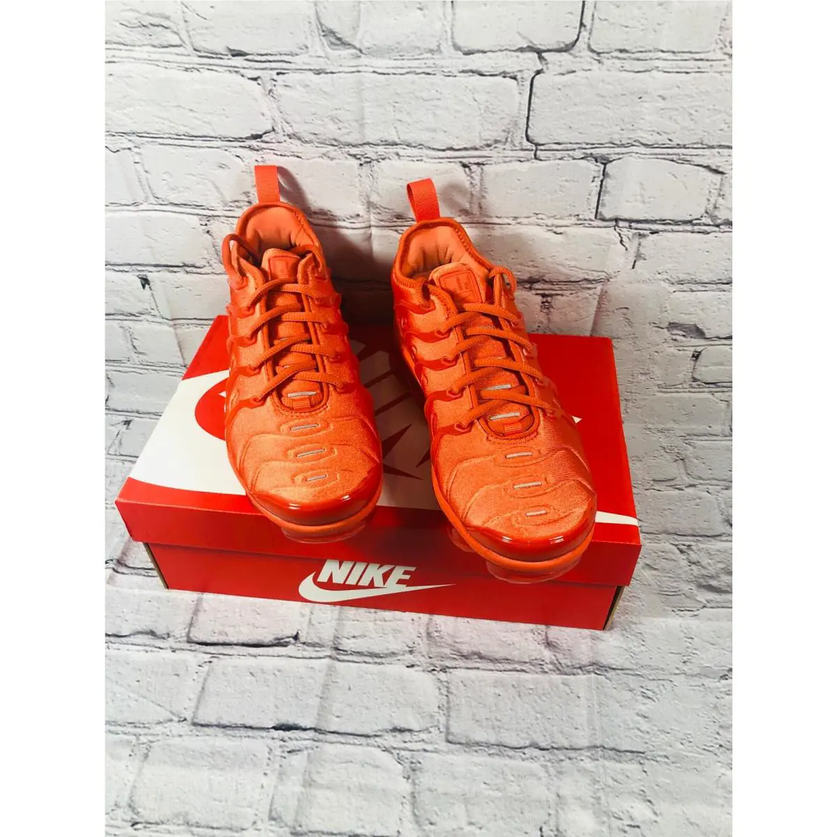 Nike shoes - Nike Air Vapormax Plus - Air Vapormax Plus - DZ4440-800 - Orange 1