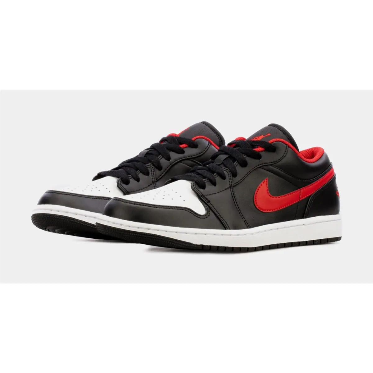 Nike shoes - Jordan 1 Low - Low - 553558 063 - Black/Fire Red/White 0