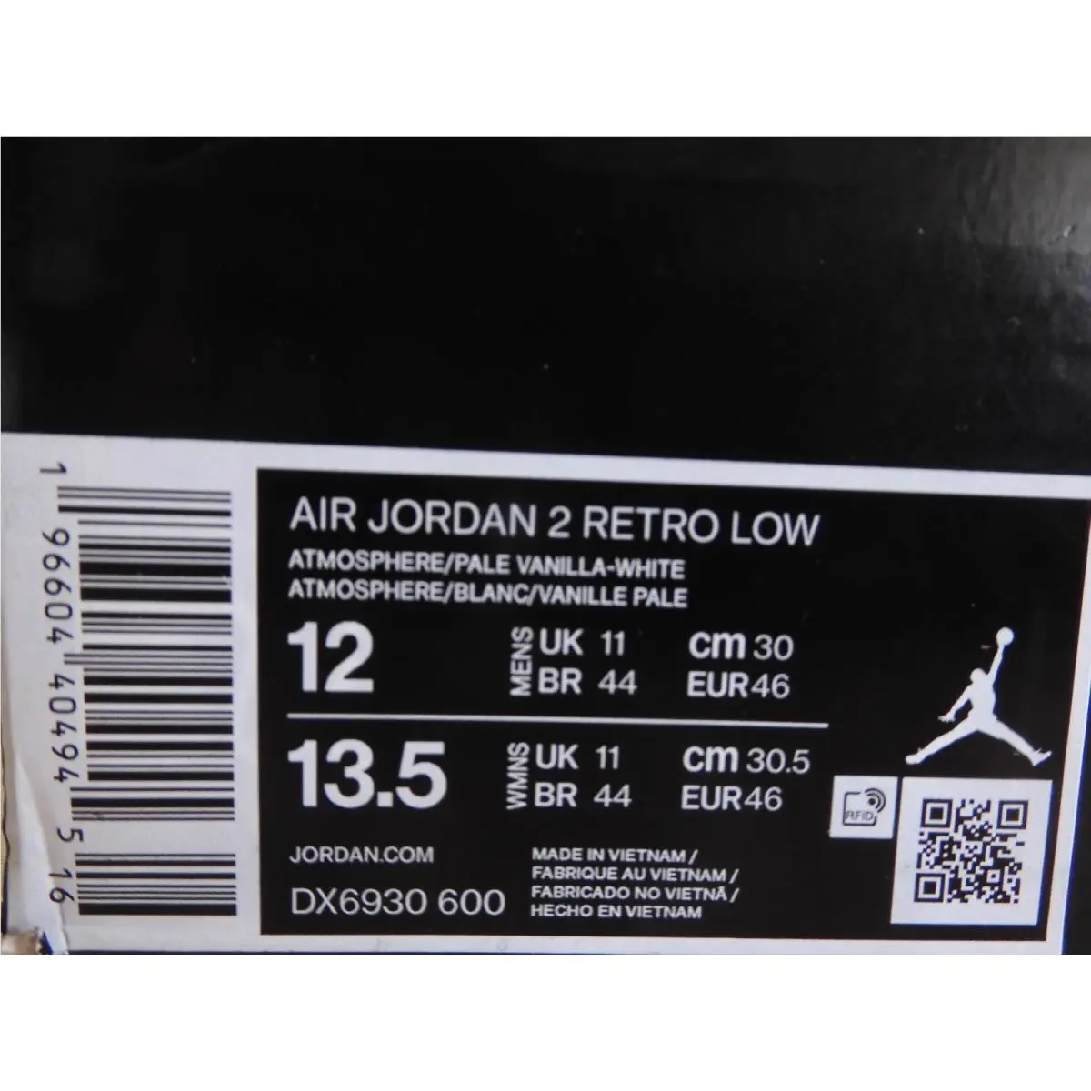 Nike shoes - Air Jordan 2 - Air - DX6930-600 - Pink (UPC: 196604404907) 6