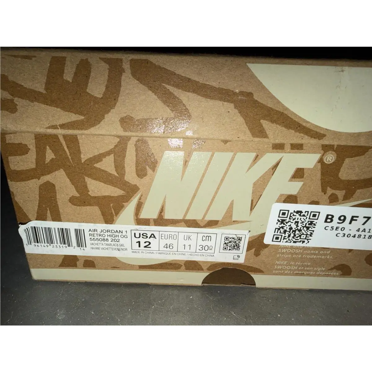 Nike shoes - Air Jordan 1 - Air - 555088-202 - Multicolor 12
